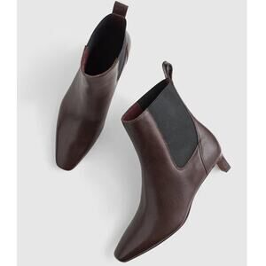 Madewell The Dimes Chelsea Boot Turkish Coffee Brown Size 7 NWOB
